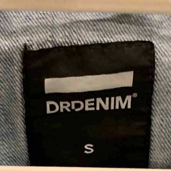Dr. Denim Alva Trucker Jacket in Destiny Blue - Picture 5 of 5